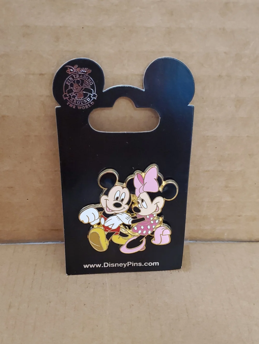 Disney Kids Minnie & Mickey Enamel Pin
